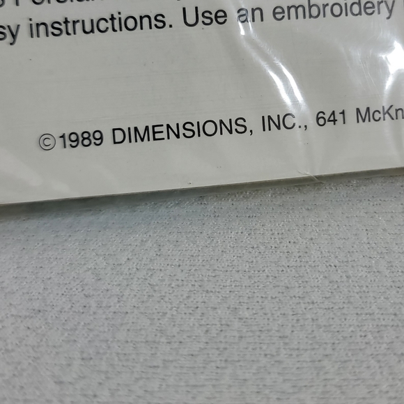 Vtg Sunset Gallery Crewel Nativity Advent Calender Kit - 18000 - Picture 5 of 9